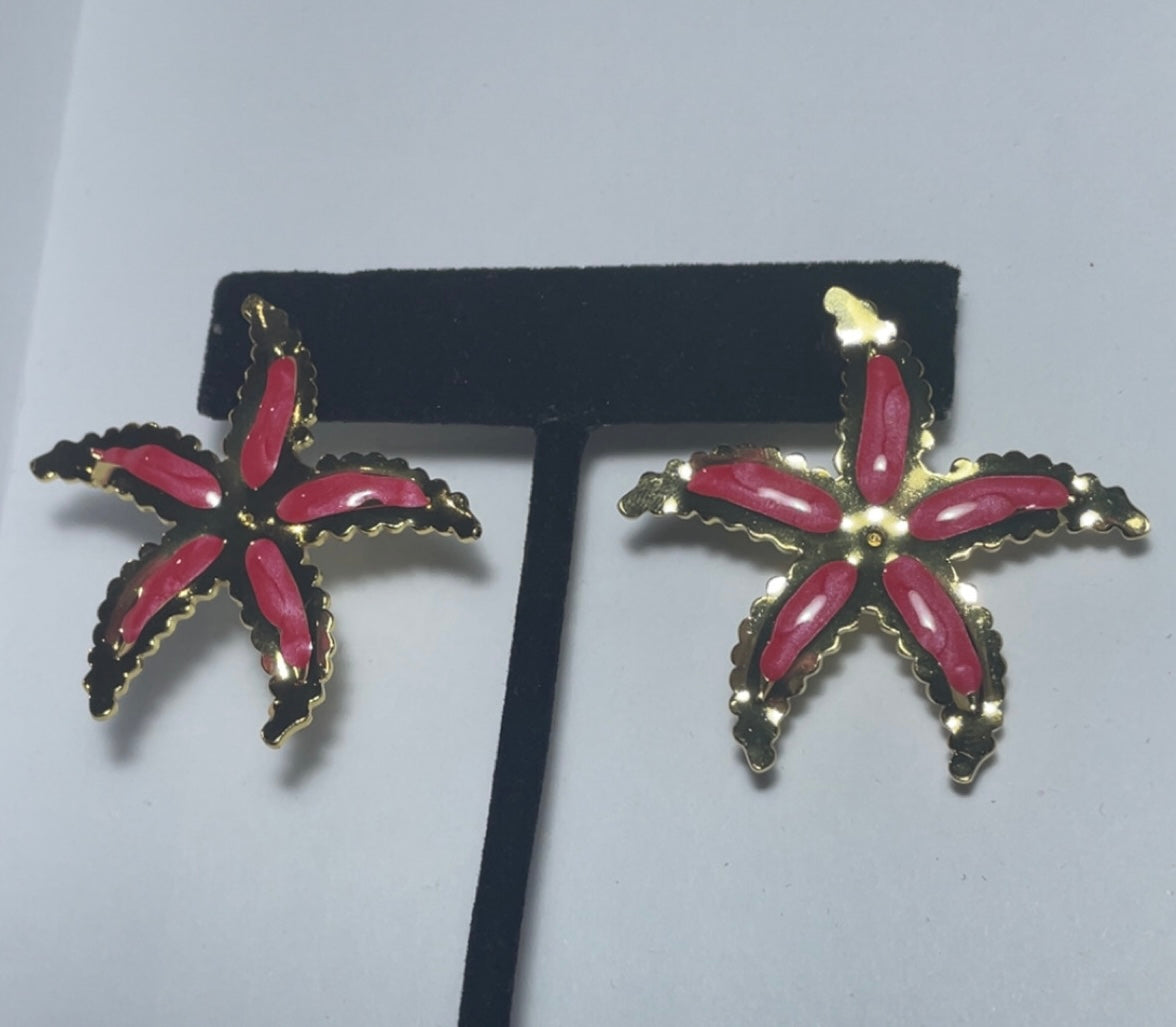 The Starfish Statement Stud Earrings