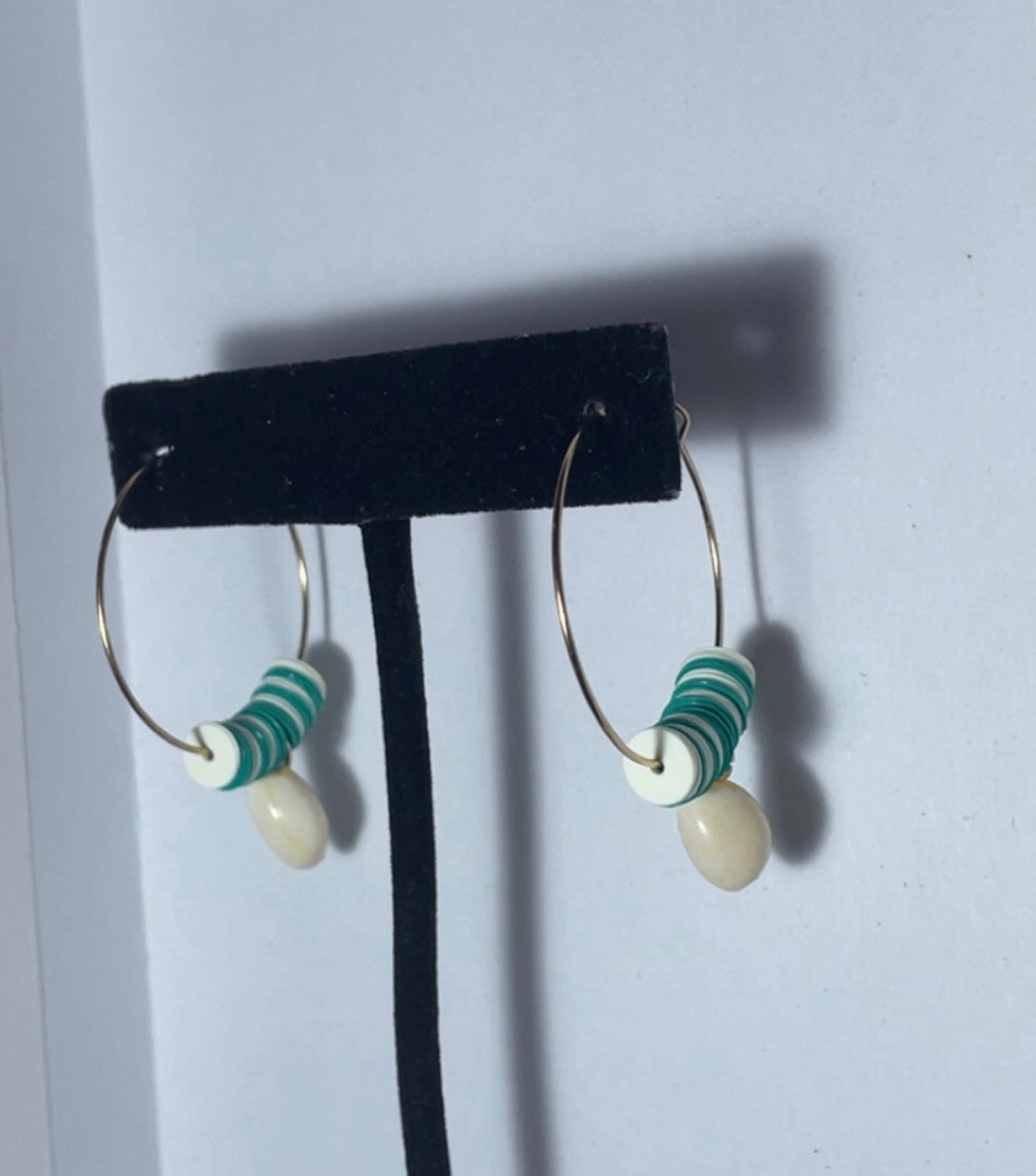 The Shell Drop Charm Dangles