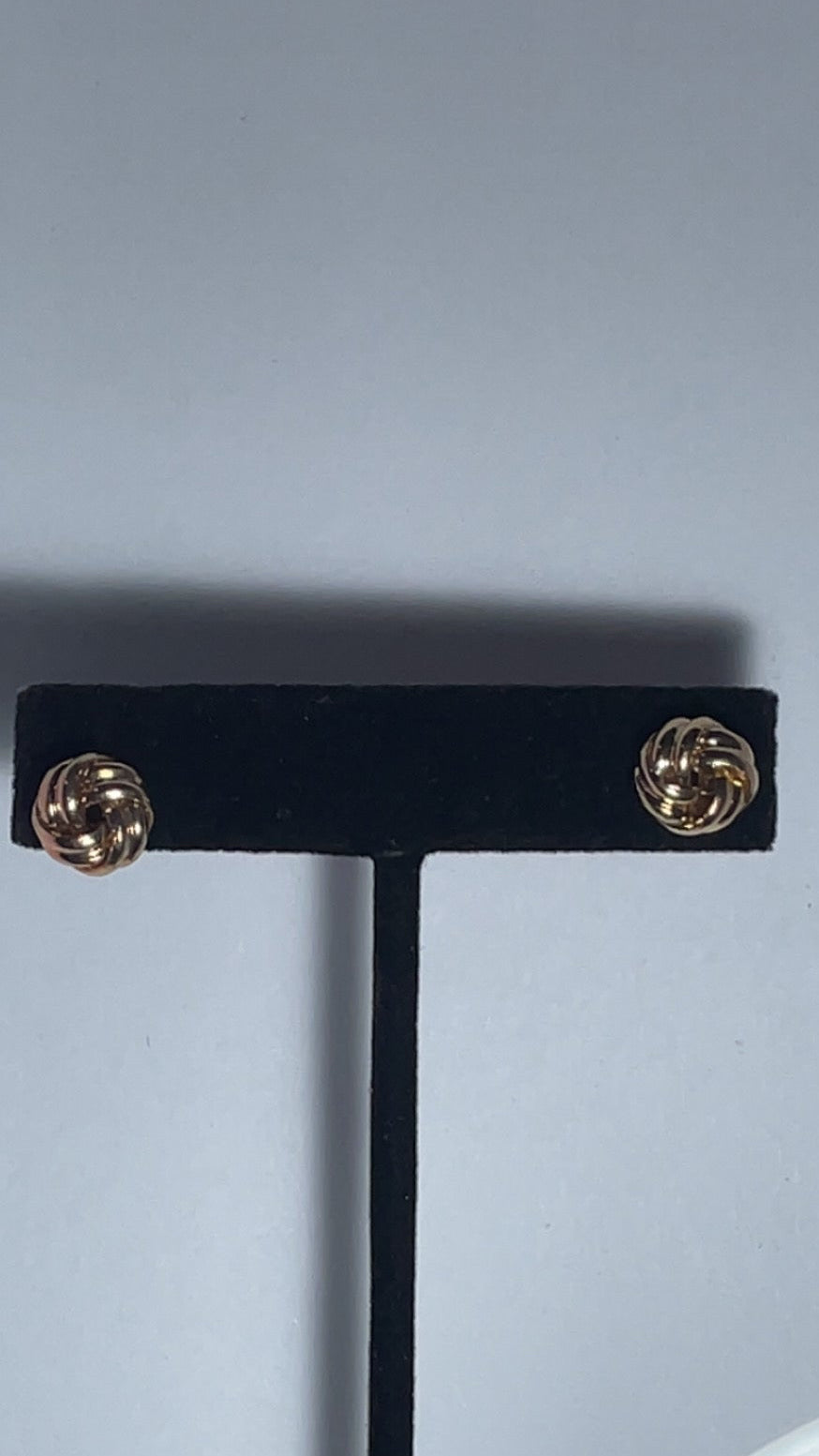 Love Knot Stud Earrings (Mini)