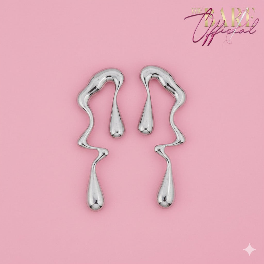 The Mercury Drip Statement Earrings